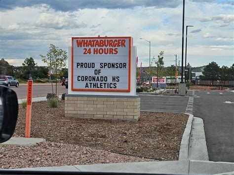 whataburger on garden of the gods|Whataburger at 4455 Buckingham Dr Colorado Springs, CO